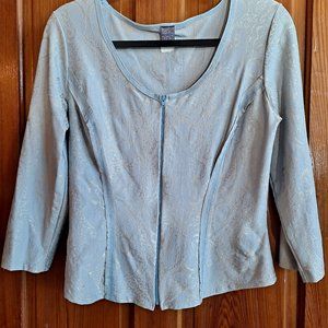 Hanky Panky  Zip Front fitted Top